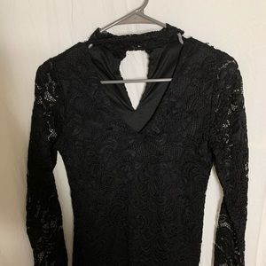 Lace Black Dress